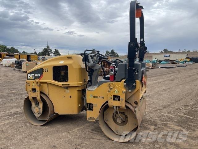 CAT CB34B Çift tamburlu silindirler