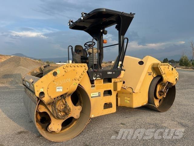 CAT CB54 XW Çift tamburlu silindirler