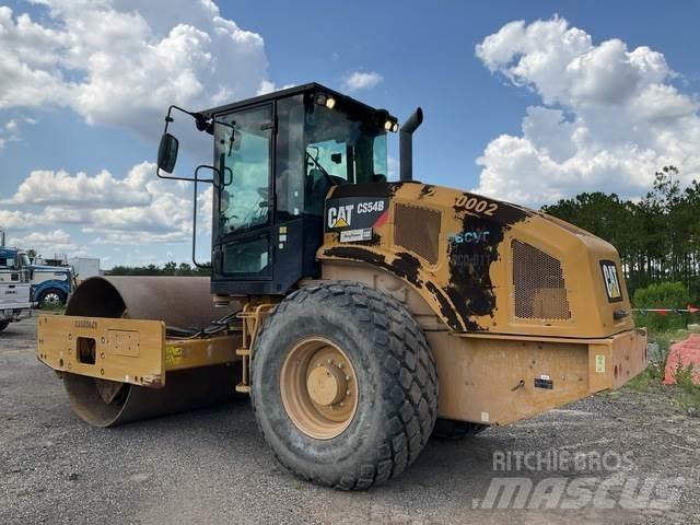 CAT CS54B Tek tamburlu silindirler