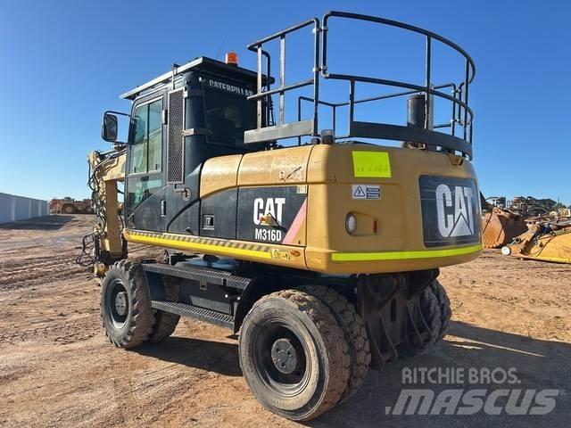 CAT M316D Lastik tekerli ekskavatörler