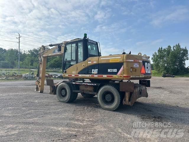 CAT M318D Lastik tekerli ekskavatörler