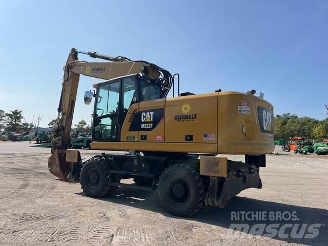 CAT M322F Lastik tekerli ekskavatörler