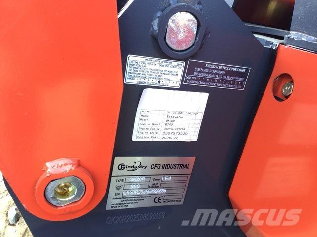 CFG QK20R Paletli ekskavatörler