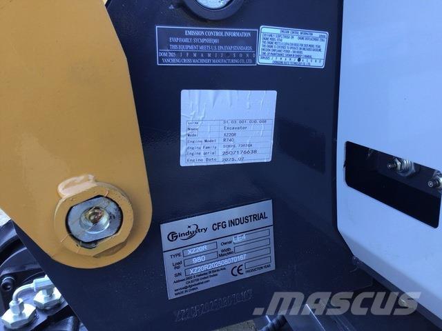 CFG XZ20R Paletli ekskavatörler