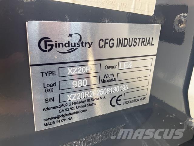 CFG XZ20R Paletli ekskavatörler