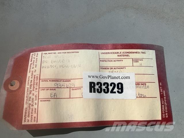  DRS 74000-3 Isıtma ve çözme ekipmanı