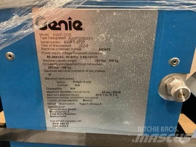 Genie AWP-20S Personel Platformları ve Cephe Asansörleri
