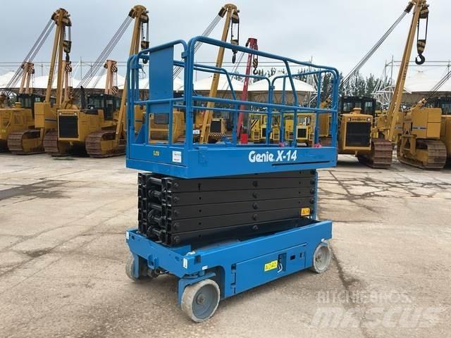 Genie X14 Makasli platformlar