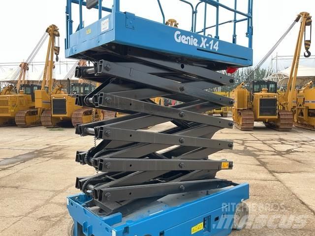 Genie X14 Makasli platformlar