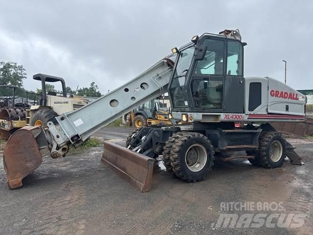 Gradall XL4300 Lastik tekerli ekskavatörler