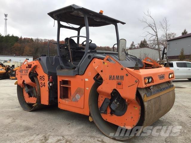 Hamm HD+120 V0 Çift tamburlu silindirler