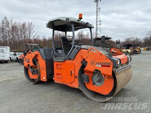 Hamm HD120VO Çift tamburlu silindirler