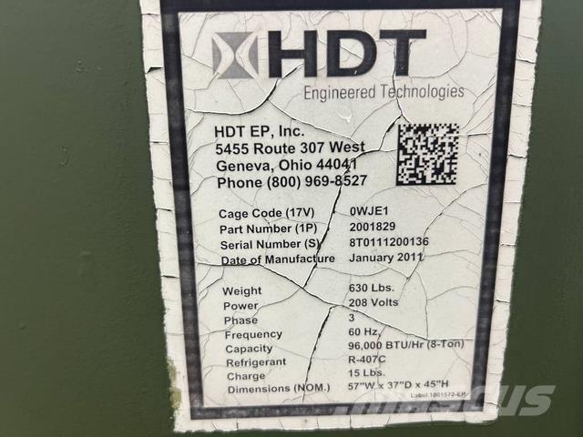  HDT Isıtma ve çözme ekipmanı