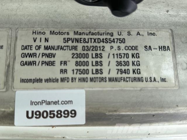 Hino 268 Kapali kasa kamyonlar