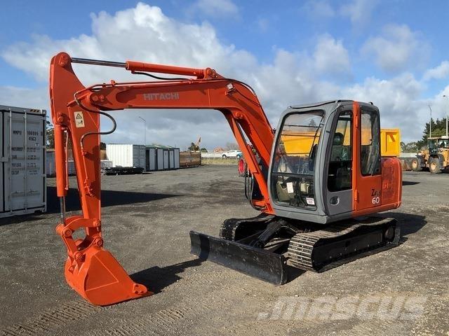 Hitachi ZX60 Mini ekskavatörler, 7 tona dek