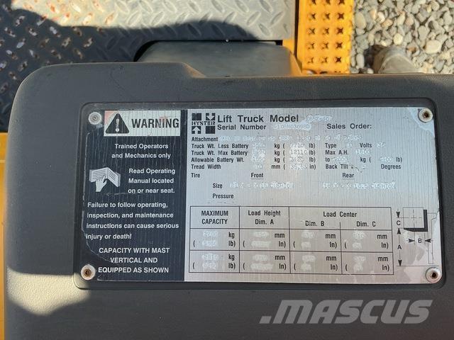 Hyster E65Z-40 Elektrikli forkliftler