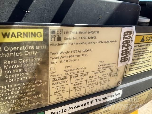 Hyster H40FTM Diger