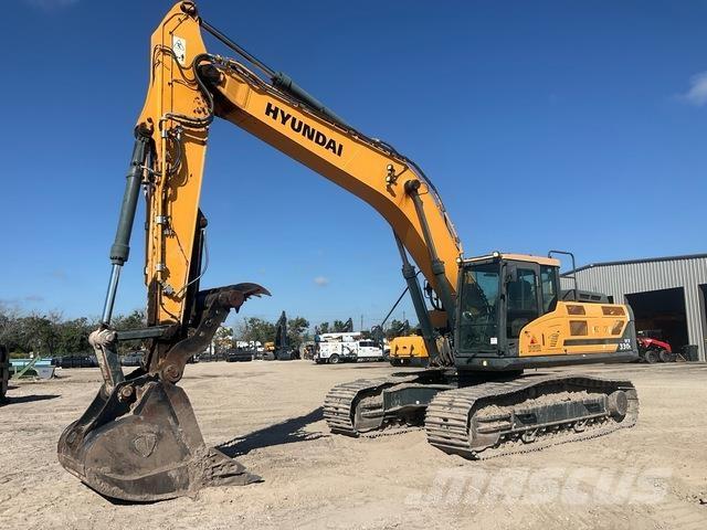 Hyundai HX330L Paletli ekskavatörler