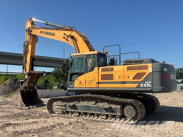Hyundai HX330L Paletli ekskavatörler