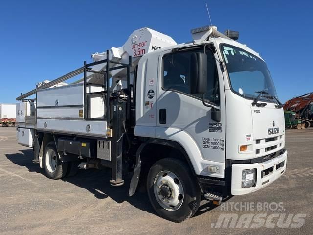 Isuzu FSS550 Araç üstü platformlar