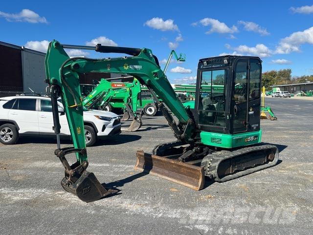 JCB 55Z-1 Paletli ekskavatörler