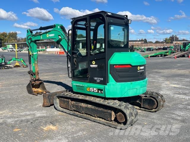 JCB 55Z-1 Paletli ekskavatörler