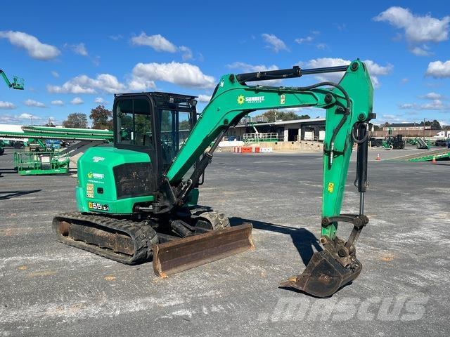 JCB 55Z-1 Paletli ekskavatörler