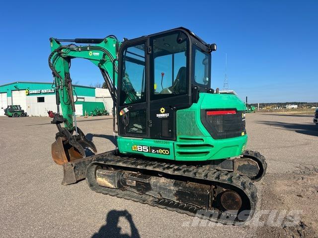 JCB 85Z Paletli ekskavatörler