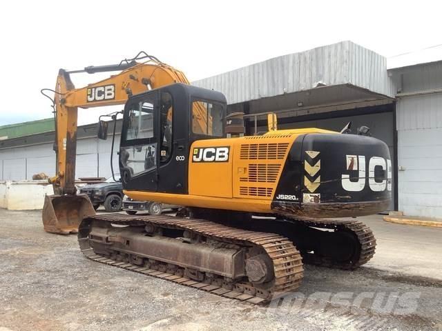 JCB JS220 Paletli ekskavatörler