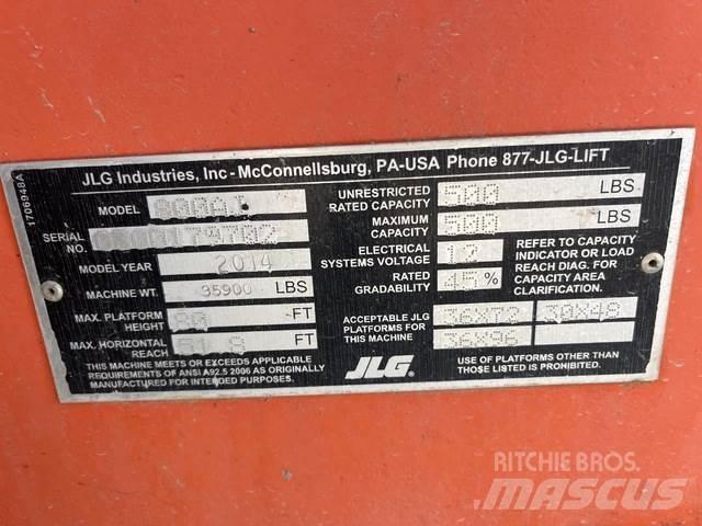 JLG 800 AJ Körüklü personel platformları