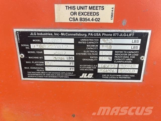 JLG 860SJ Teleskopik personel platformları
