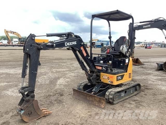 John Deere 17G Paletli ekskavatörler