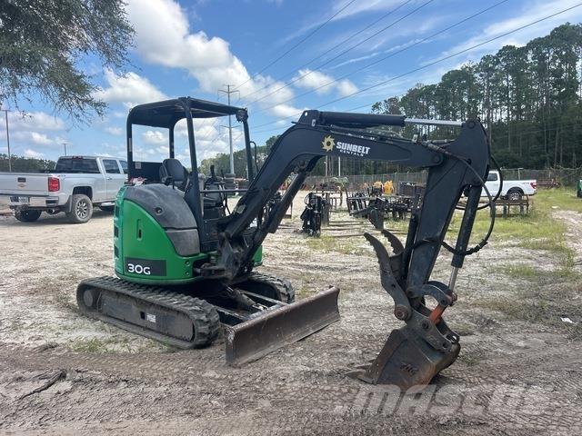 John Deere 30G Paletli ekskavatörler