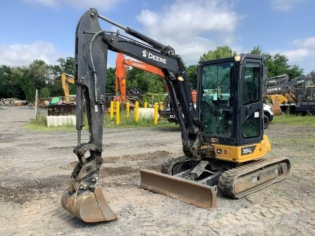 John Deere 35G Paletli ekskavatörler