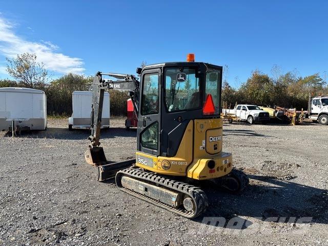 John Deere 35G Paletli ekskavatörler