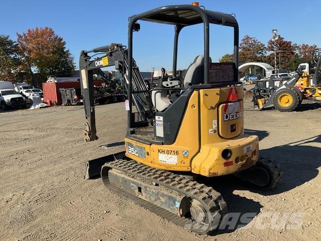 John Deere 35G Paletli ekskavatörler