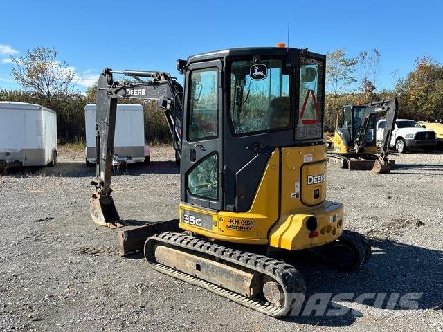 John Deere 35G Paletli ekskavatörler