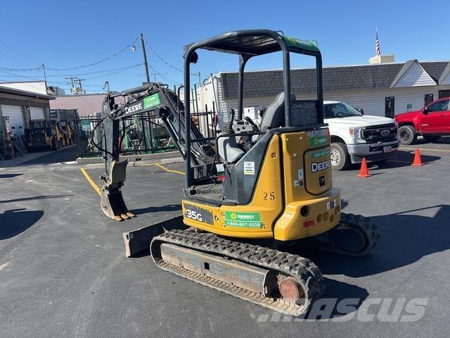 John Deere 35G Paletli ekskavatörler