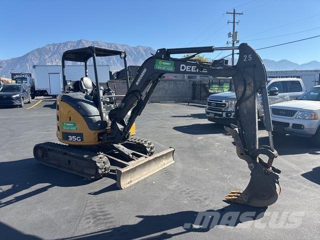 John Deere 35G Paletli ekskavatörler