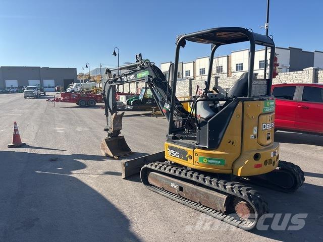 John Deere 35G Paletli ekskavatörler