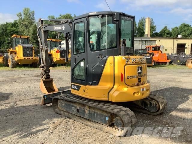 John Deere 50G Paletli ekskavatörler