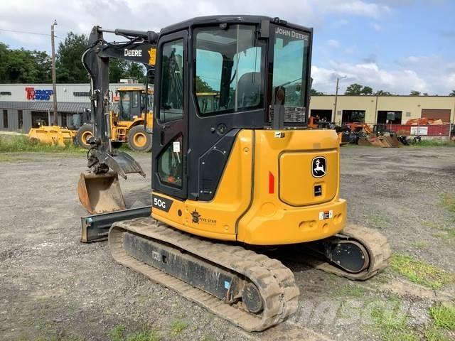 John Deere 50G Paletli ekskavatörler