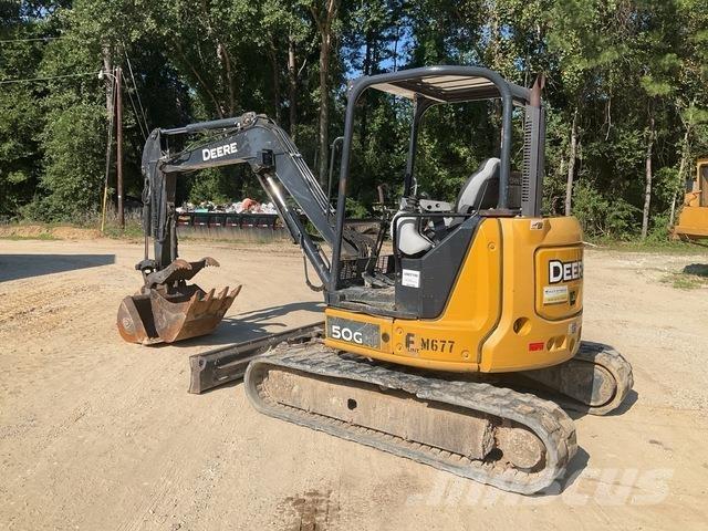 John Deere 50G Paletli ekskavatörler