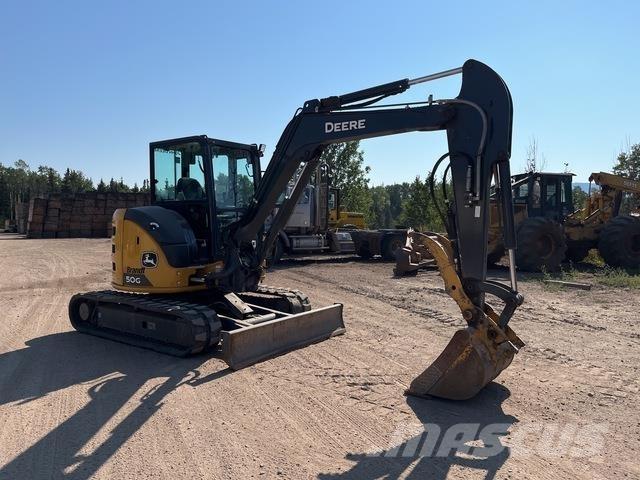 John Deere 50G Paletli ekskavatörler