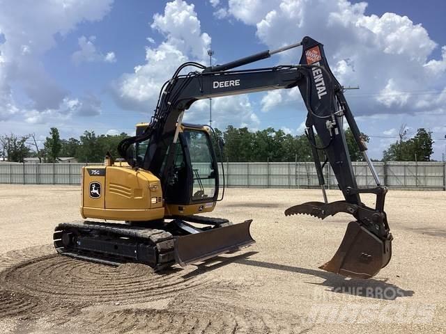 John Deere 75G Paletli ekskavatörler