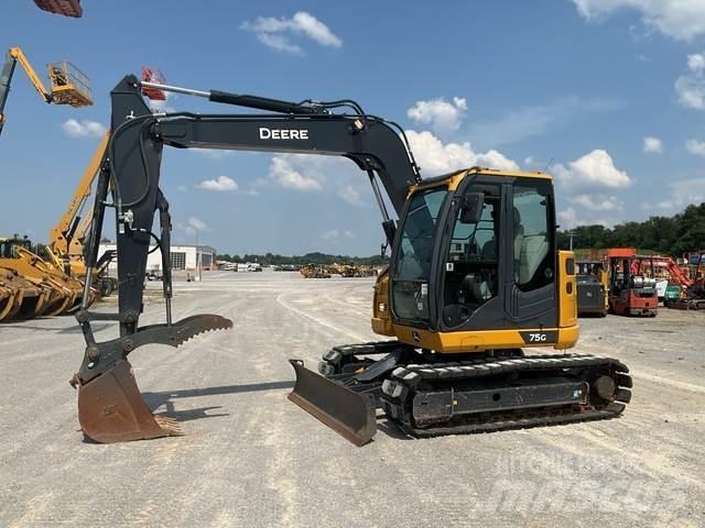 John Deere 75G Paletli ekskavatörler