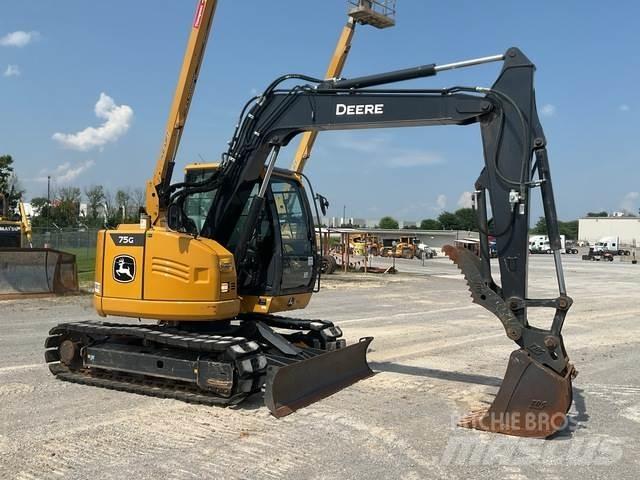 John Deere 75G Paletli ekskavatörler