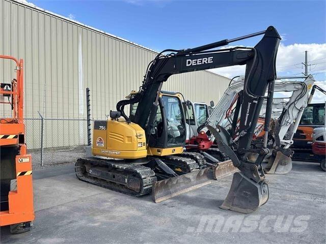 John Deere 75G Paletli ekskavatörler