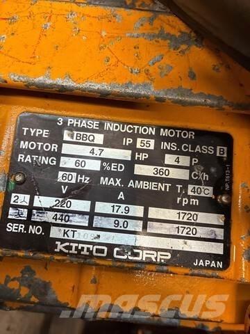  Kito Corp Dış cephe asansörleri