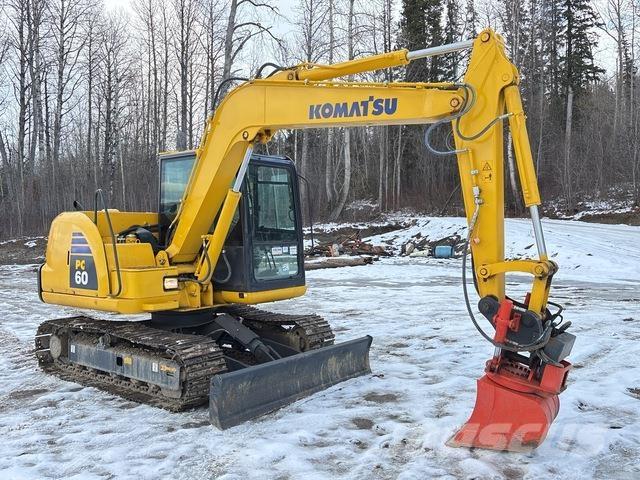 Komatsu PC60-8 Paletli ekskavatörler